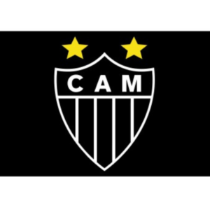 Tapete Capacho Personalizado Escudo Atlético Mineiro 2 Estrelas